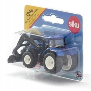 SIKU 13 - NEW HOLLAND TRAKTOR Z PODNOŚNIKIEM S1396