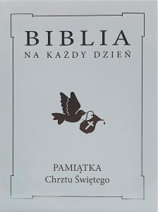BIBLIA NA KAŻDY DZIEŃ. CHRZEST SREBRO TW