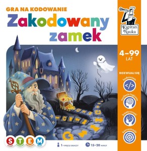 KAPITAN NAUKA. ZAKODOWANY ZAMEK. GRA NA KODOWANIE