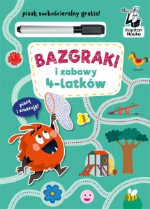 KAPITAN NAUKA BAZGRAKI I ZABAWY 4-LATKÓW