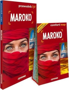 MAROKO 2W1 LIGHT: PRZEWODNIK + MAPA, GRAŻYNA HANAF