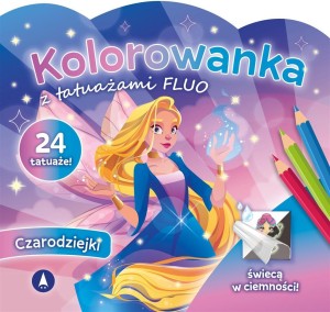 KOLOROWANKA Z TATUAŻAMI FLOU CZARODZIEJKI