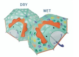 PARASOLKA 3D ZMIENIAJĄCA KOLORY DINOZAURY