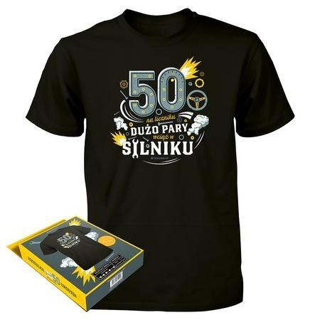 Koszulka dla Niego-50 na liczniku XL