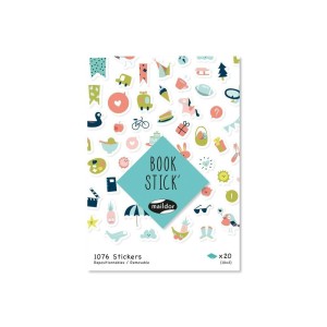 KSIĄŻECZKA Z NAKLEJKAMI A6 BULLET JOURNAL