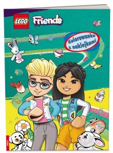 LEGO FRIENDS. KOLOROWANKA Z NAKLEJKAMI