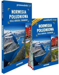 NORWEGIA POŁUDNIOWA LIGHT: PRZEWODNIK + MAPA