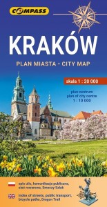 KRAKÓW - PLAN MIASTA 1:20 000 W.2026