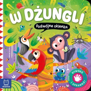 W DŻUNGLI. PODWÓJNE OKIENKA. OTWÓRZ I SPRAWDŹ!