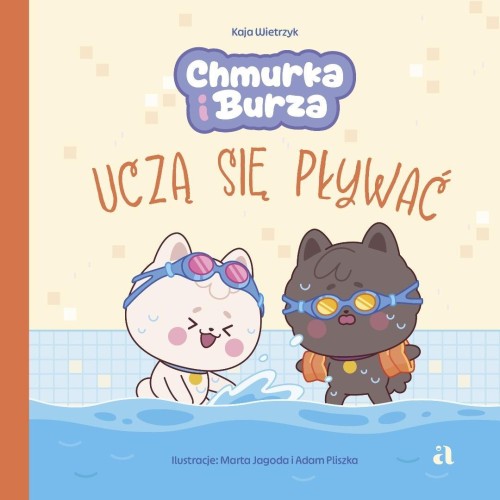 Chmurka i Burza uczą się pływać
