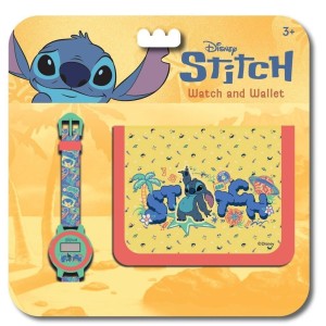 ZESTAW PREZENTOWY - PORTFEL I ZEGAREK LILO&STITCH