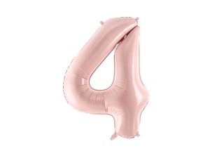 BALON FOLIOWY 4 JASNY RÓŻOWY 72CM
