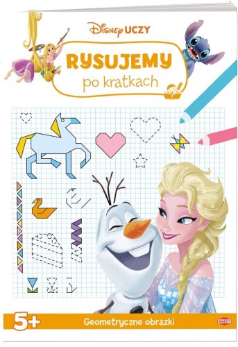 Disney Uczy. Rysujemy po kratkach, praca zbiorowa