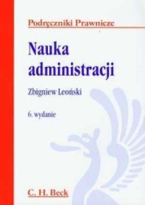NAUKA ADMINISTRACJI, LEOŃSKI ZBIGNIEW