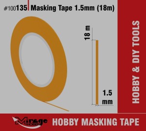 MODELARSKA TAŚMA MASKUJĄCA 18M