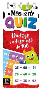 MAGICZNY QUIZ. DODAJĘ I ODEJMUJĘ DO 100. SPIRALA