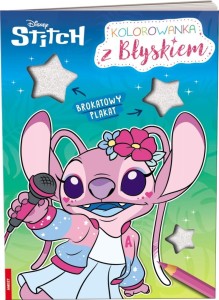 DISNEY STITCH. KOLOROWANKA Z BŁYSKIEM