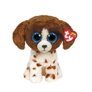 BEANIE BOOS MUDDLES - BIAŁY PIES 24 CM, TY
