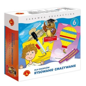 RYSOWANIE - ZMAZYWANIE 6 DLA CHŁOPCÓW ALEX