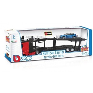 STR. FIRE MULTICAR CARRIER MERCEDENS 1:43 BBURAGO