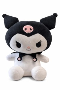 MASKOTKA HELLO KITTY KUROMI CZARNA 18CM, DURABO