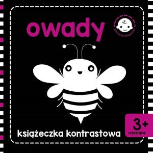 KSIĄŻECZKA KONTRASTOWA. OWADY, WYDAWNICTWO SKRZAT