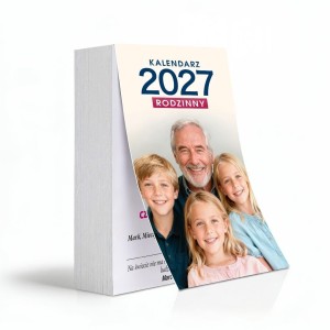 KALENDARZ 2027 B7 ZDZIERAK RODZINNY
