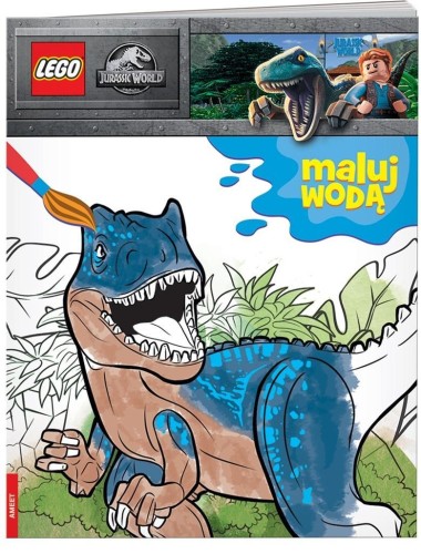 Lego Jurassic World. Maluj wodą, praca zbiorowa