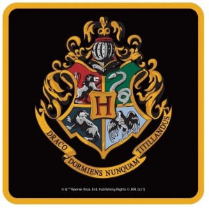 HARRY POTTER PODKŁADKA POD KUBEK HERB HOGWARTU
