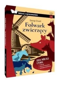 FOLWARK ZWIERZĘCY Z OPRACOWANIEM BR, GEORGE ORWELL