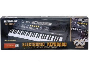 ORGANY 61 KLAWISZY Z MIKROFONEM USB, ADAR