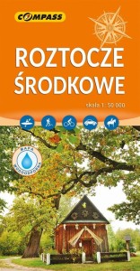 MAPA TURYSTYCZNA - ROZTOCZE ŚRODKOWE 1:50 000