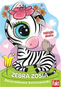 ZEBRA ZOSIA NAKLEJKI EKSTRA, PRACA ZBIOROWA