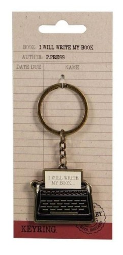 Pulteney Press Brelok metalowy - I Will Write