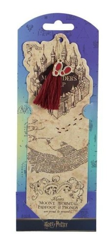 Harry Potter Zakładka z zawieszką - Mapa Huncwotów