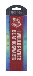 HARRY POTTER ZAKŁADKA SKÓRZANA - I WOULD RATHER