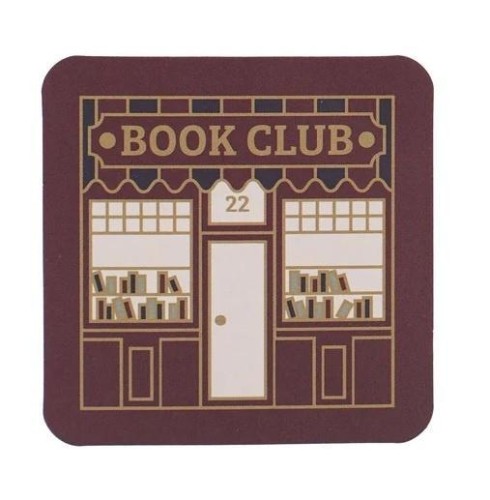 Pulteney Press Naklejka Vinyl Klub książki