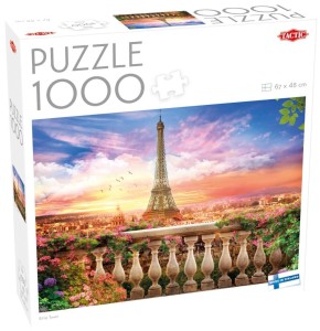 PUZZLE 1000 LOVERS EIFFEL TOWER, TACTIC
