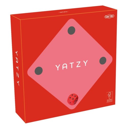Yatzy Minimalist - red, Tactic