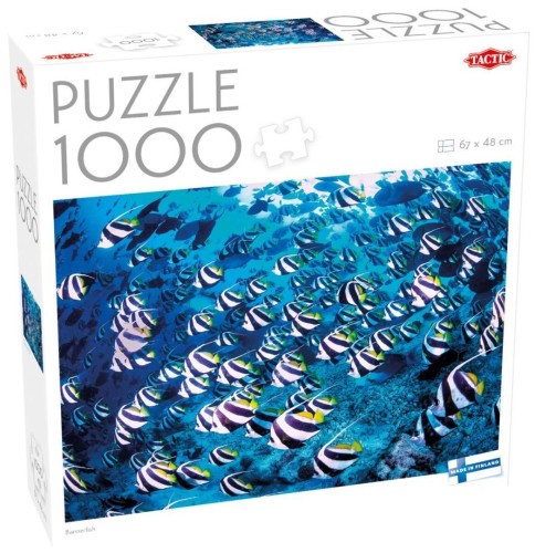 Puzzle 1000 Bannerfish, Tactic