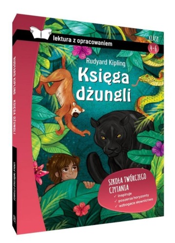 Księga dżungli z opracowaniem BR, Rudyard Kipling