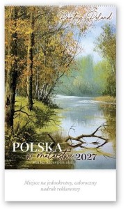 KALENDARZ 2027 REKLAMOWY POLSKA W MALARSTWIE