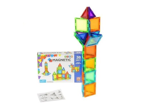 Klocki magnetyczne 30el, ADAR