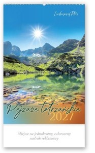 KALENDARZ 2027 REKLAMOWY PEJZAŻE TATRZAŃSKIE