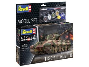 MODEL SET TIGER II AUSF.B HENSCHEL TURRET