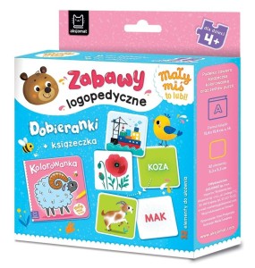 MAŁY MIŚ TO LUBI! ZABAWY LOGOPEDYCZNE