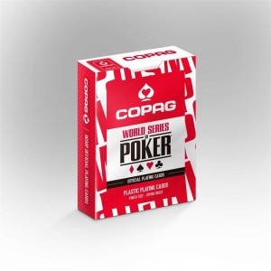 KARTY DO GRY COPAG 310 REGULAR INDEX POKER CZERW