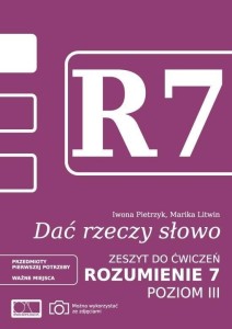 DAĆ RZECZY SŁOWO. ROZUMIENIE 7 - POZIOM 3