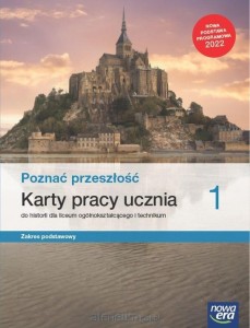  Historia/ Poznać przeszłość 1 Nowa era ZP, KARTY PRACY używany kat. A