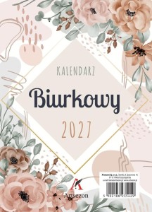 KALENDARZ 2027 BIURKOWY 12X17CM HARMONIA